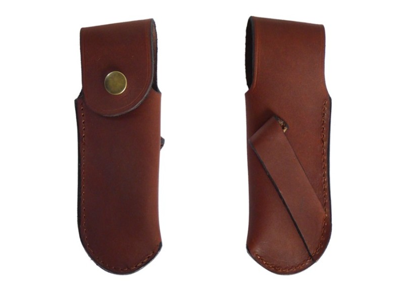 Brown Belt Sheaths Leather, for Hunting Knife image 1