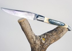 Laguiole Knife Ivory Crust of Mammoth's Tusk Handle image 8