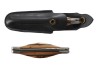 Etui en cuir noir pour couteau dodu image 1