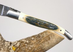 Laguiole Knife Ivory Crust of Mammoth's Tusk Handle image 14