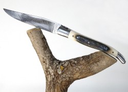 Laguiole Knife Ivory Crust of Mammoth's Tusk Handle image 15