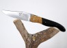 Laguiole de Chasse Forgé, Mitre Olivier, Plein Manche en ébène image 5