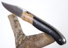 Laguiole de Chasse Forgé, Mitre Olivier, Plein Manche en ébène image 7