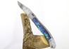 Forged Laguiole, Handle in Abalone, covered with synthetic resin image 6