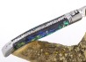 Forged Laguiole, Handle in Abalone, covered with synthetic resin image 10
