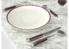 Service de 6 fourchettes Laguiole avec un manche en bois de violette et mitres inox image 7