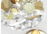 Couteau à fromage Laguiole avec un manche en érable onde et mitres inox image 2