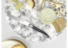 Couteau à fromage Laguiole avec un manche en bois d'ébène et mitres inox image 3