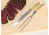 Service à viande Laguiole avec un manche en buis et mitres inox image 2