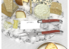 Service à fromage Laguiole avec un manche en bois de corail et mitres inox image 2