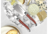 Service à fromage Laguiole avec un manche en bois de corail et mitres inox image 3