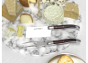 Service à fromage Laguiole avec un manche en bois de fer et mitres inox image 2