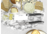 Service à fromage Laguiole avec un manche en bois d'ébène et mitres inox image 2