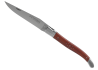 Couteau Laguiole prestige avec un manche en bois de corail et mitres inox image 2