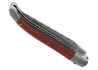 Couteau Laguiole prestige avec un manche en bois de corail et mitres inox image 4