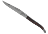 Couteau Laguiole prestige avec un manche en bois d'amourette et mitres inox image 2
