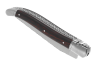 Couteau Laguiole prestige avec un manche en bois d'amourette et mitres inox image 6