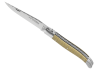 Couteau Laguiole prestige avec un manche en érable onde et mitres inox image 1