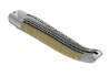 Couteau Laguiole prestige avec un manche en érable onde et mitres inox image 5