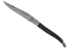 Couteau Laguiole prestige avec un manche en bois de fer et mitres inox image 2