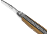 Couteau Laguiole prestige avec un manche en bois de chêne et mitres inox image 1