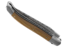 Couteau Laguiole prestige avec un manche en bois de chêne et mitres inox image 4