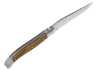 Couteau Laguiole prestige avec un manche en bois d'olivier et mitres inox image 3