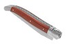 Couteau Laguiole prestige avec un manche en bois de rose et mitres inox image 6