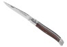 Couteau Laguiole prestige avec un manche en bois de violette et mitres inox image 1