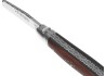 Couteau Laguiole prestige avec un manche en bois de violette et mitres inox image 1