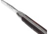 Couteau Laguiole avec un manche en bois d'amourette et 2 mitres inox image 1