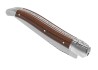 Couteau Laguiole avec un manche en bois de bocote et 2 mitres inox image 6