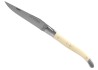 Couteau Laguiole avec un manche en os de bovin et 2 mitres inox image 2