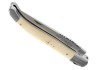 Couteau Laguiole avec un manche en os de bovin et 2 mitres inox image 4
