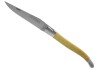 Couteau Laguiole avec un manche en buis et 2 mitres inox image 2