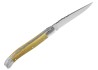 Couteau Laguiole avec un manche en buis et 2 mitres inox image 3