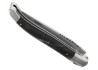 Couteau Laguiole avec un manche en corne brune et 2 mitres inox image 4