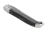 Couteau Laguiole avec un manche en corne brune et 2 mitres inox image 5
