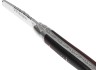 Couteau Laguiole avec un manche en bois de fer et 2 mitres inox image 1