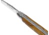 Couteau Laguiole avec un manche en bois d'olivier et 2 mitres inox image 1