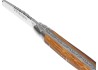 Couteau Laguiole avec un manche en bois de serpent et 2 mitres inox image 1