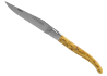Couteau Laguiole avec un manche en bois de bouleau et 1 mitre inox image 2