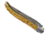 Couteau Laguiole avec un manche en bois de bouleau et 1 mitre inox image 4