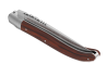Couteau Laguiole avec un manche en bois de cocobolo et 1 mitre inox image 5