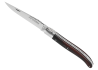 Couteau Laguiole avec un manche en bois de fer et 1 mitre inox image 1