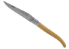 Couteau Laguiole avec un manche en bois de chêne et 1 mitre inox image 2