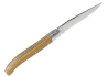 Couteau Laguiole avec un manche en bois de chêne et 1 mitre inox image 3
