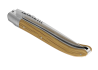 Couteau Laguiole avec un manche en bois de chêne et 1 mitre inox image 5