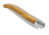 Couteau Laguiole avec un manche en bois d'olivier et 1 mitre inox image 6