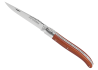 Couteau Laguiole avec un manche en bois de rose et 1 mitre inox image 1